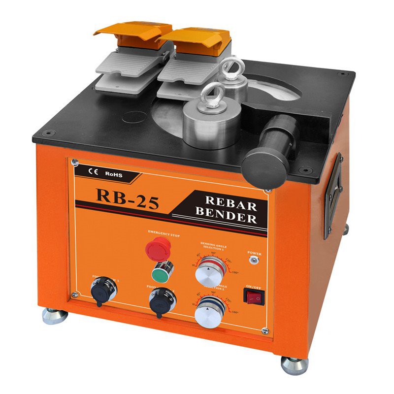 Stålstang med dobbel vinkel